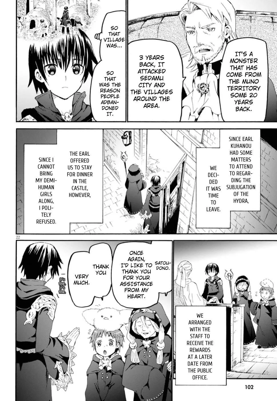 Death March kara Hajimaru Isekai Kyousoukyoku Chapter 42 page 21