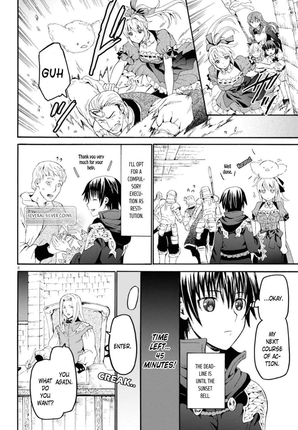 Death March kara Hajimaru Isekai Kyousoukyoku Chapter 42 page 8