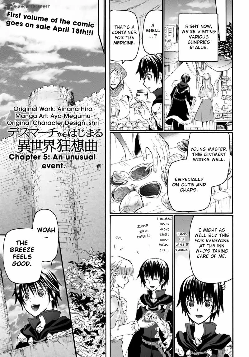 Death March kara Hajimaru Isekai Kyousoukyoku Chapter 5 page 1