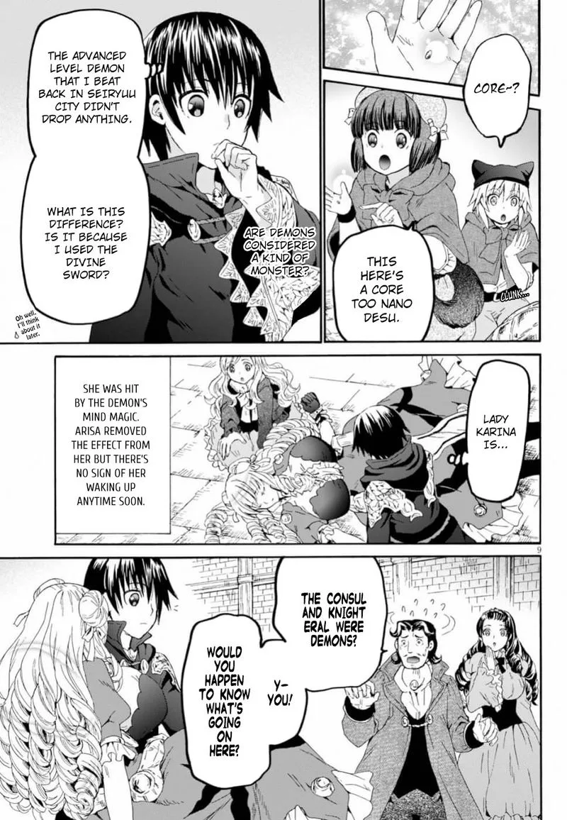 Death March kara Hajimaru Isekai Kyousoukyoku Chapter 59 page 9