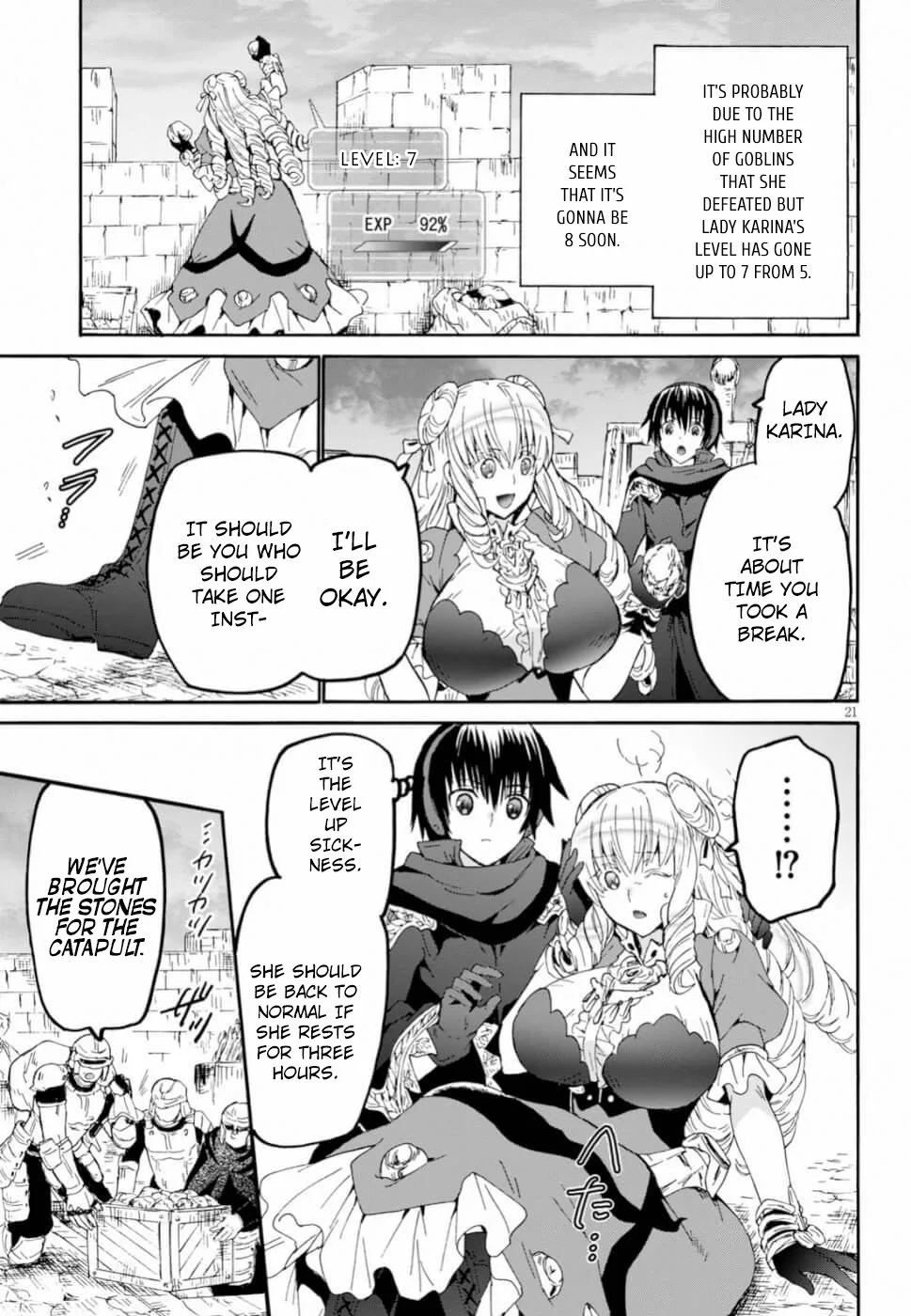 Death March kara Hajimaru Isekai Kyousoukyoku Chapter 61 page 19