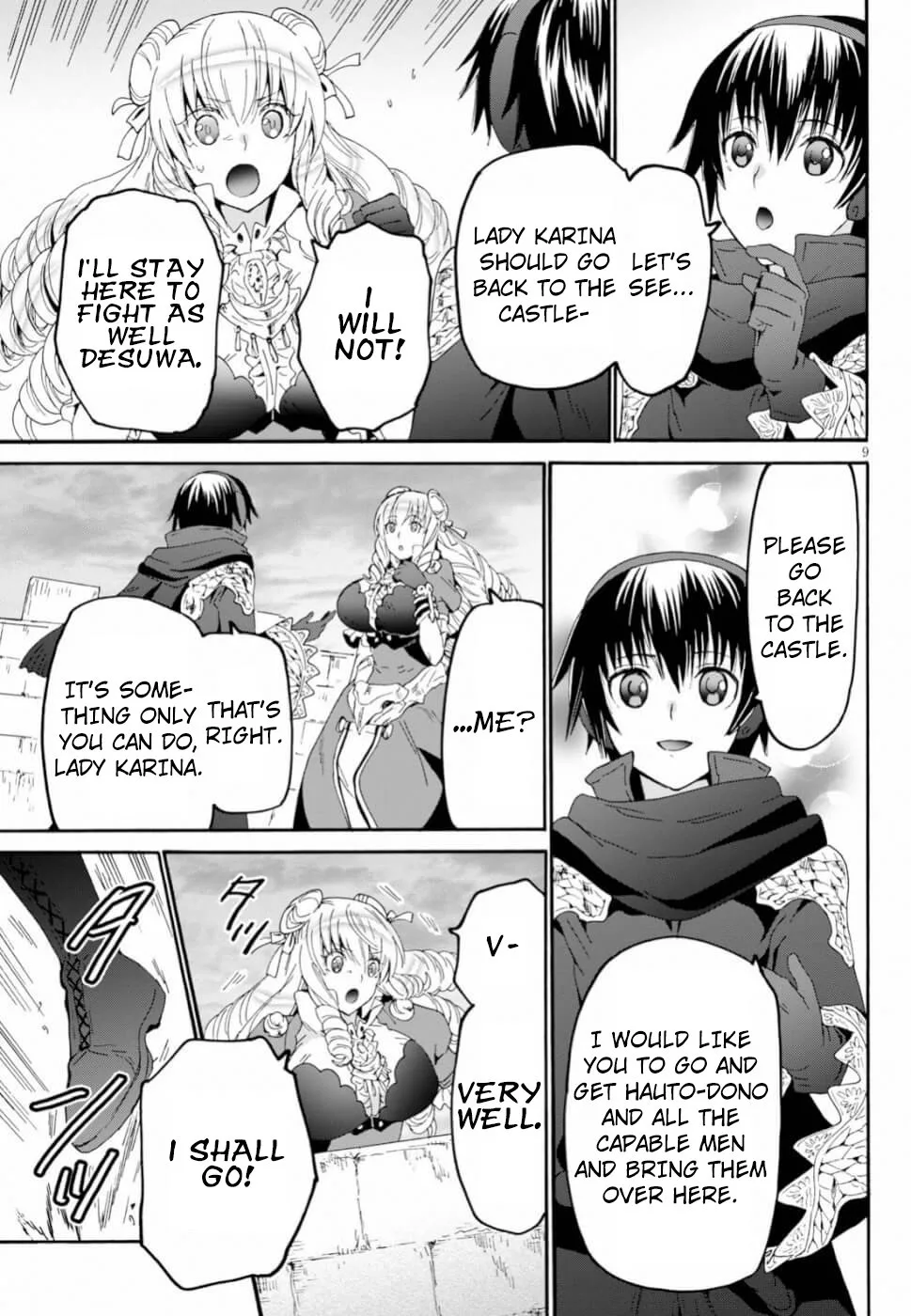 Death March kara Hajimaru Isekai Kyousoukyoku Chapter 61 page 8