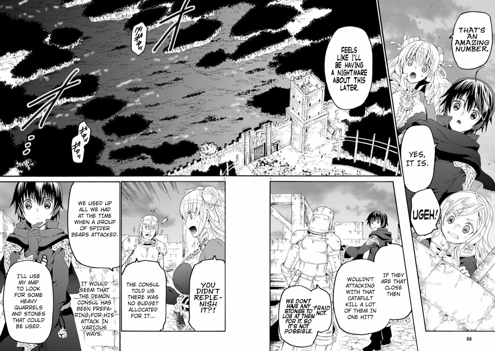 Death March kara Hajimaru Isekai Kyousoukyoku Chapter 61 page 4