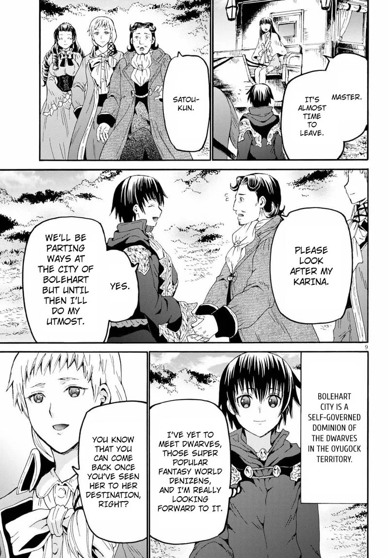 Death March kara Hajimaru Isekai Kyousoukyoku Chapter 69 page 9