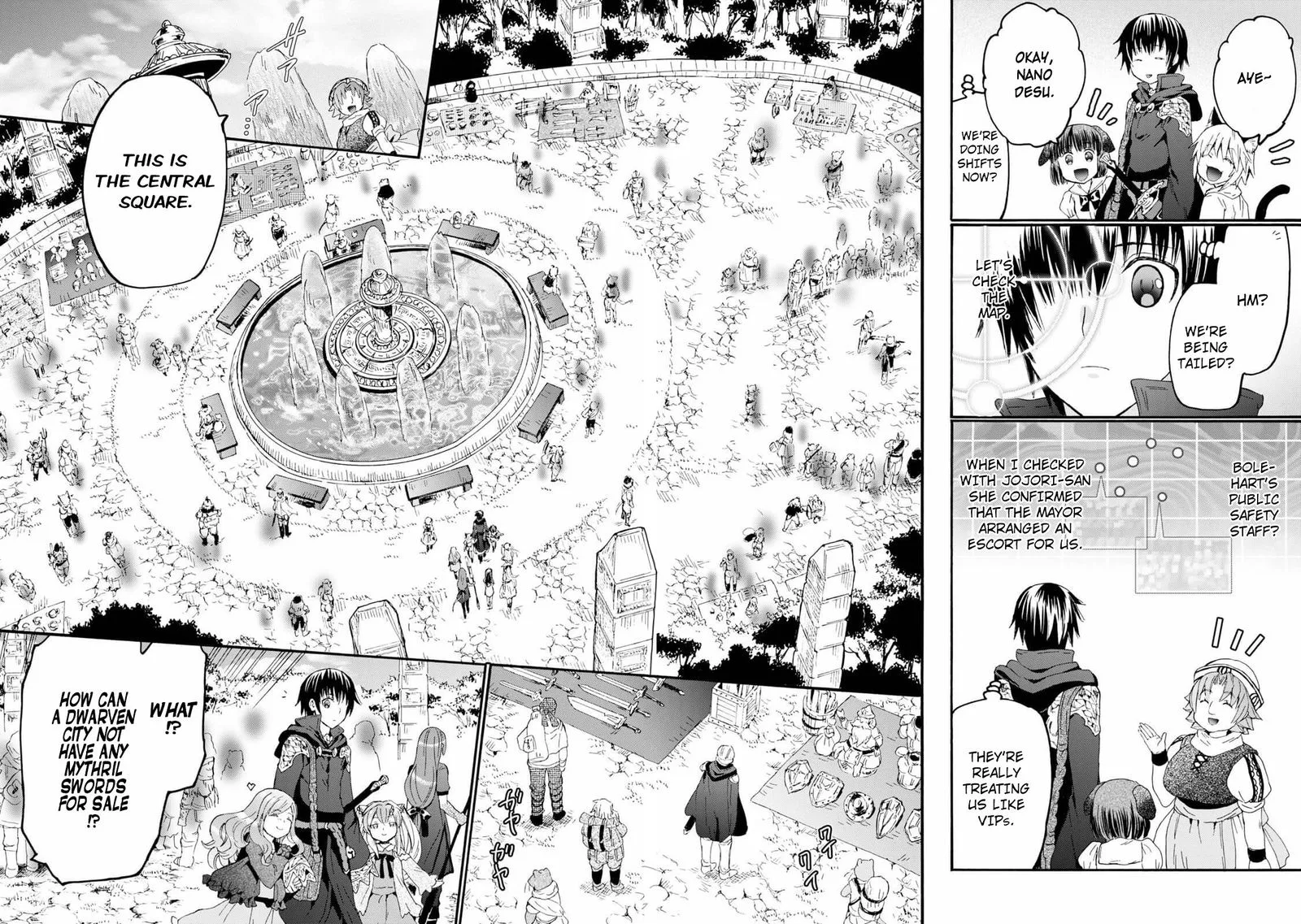 Death March kara Hajimaru Isekai Kyousoukyoku Chapter 74 page 2