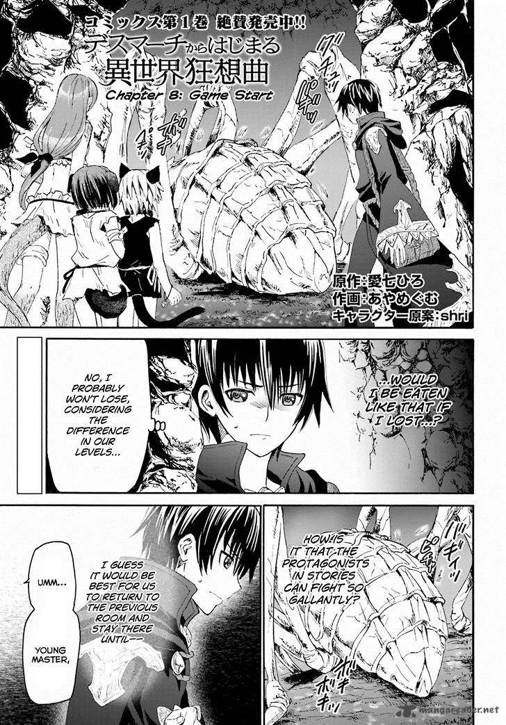 Death March kara Hajimaru Isekai Kyousoukyoku Chapter 8 page 1