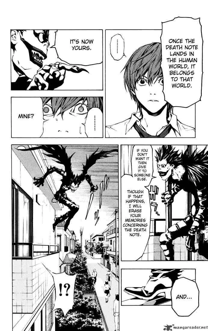 Death Note Chapter 1 page 20