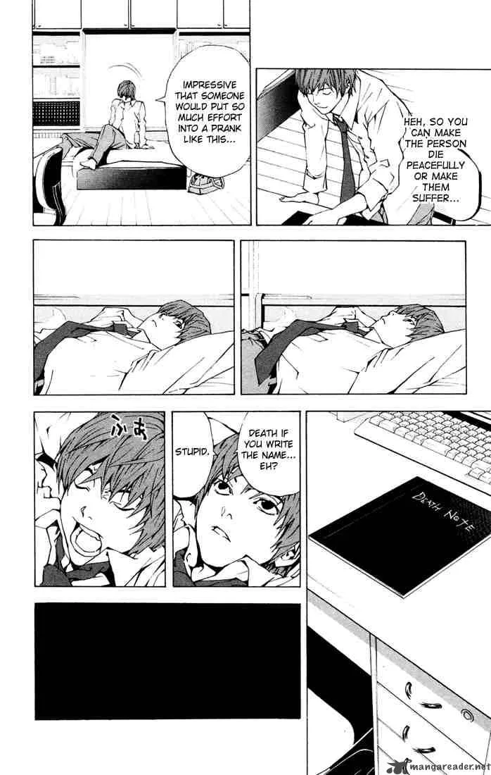 Death Note Chapter 1 page 12