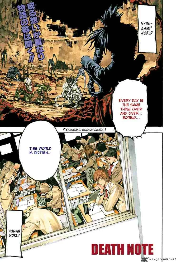 Death Note Chapter 1 page 4