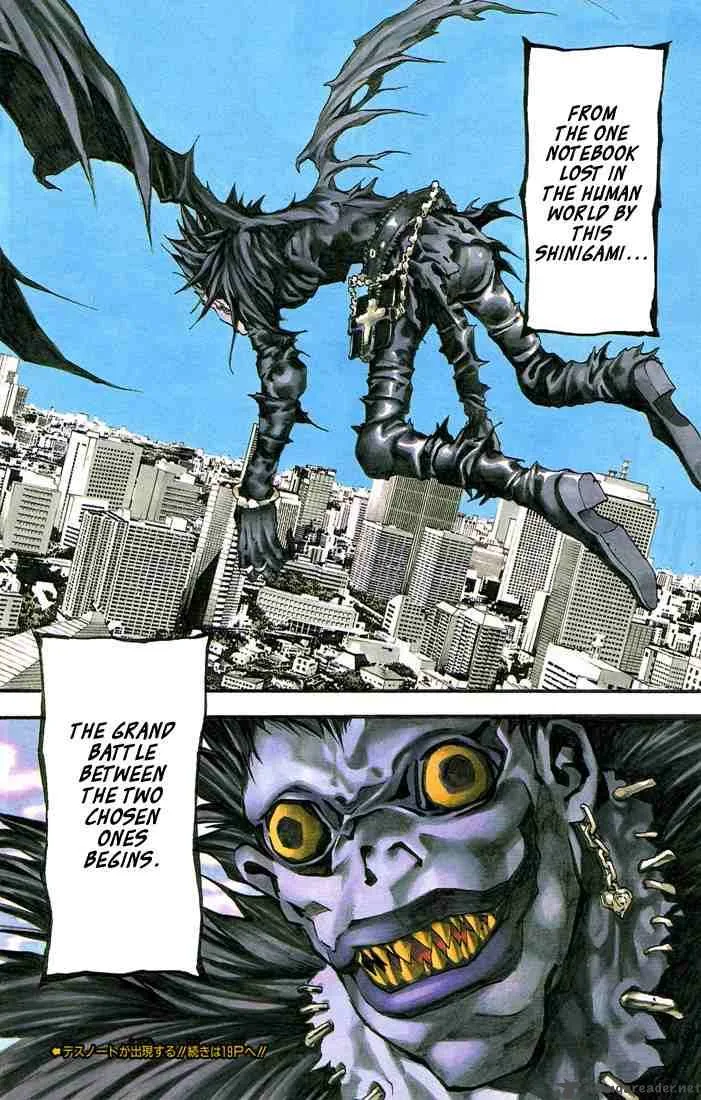 Death Note Chapter 1 page 8