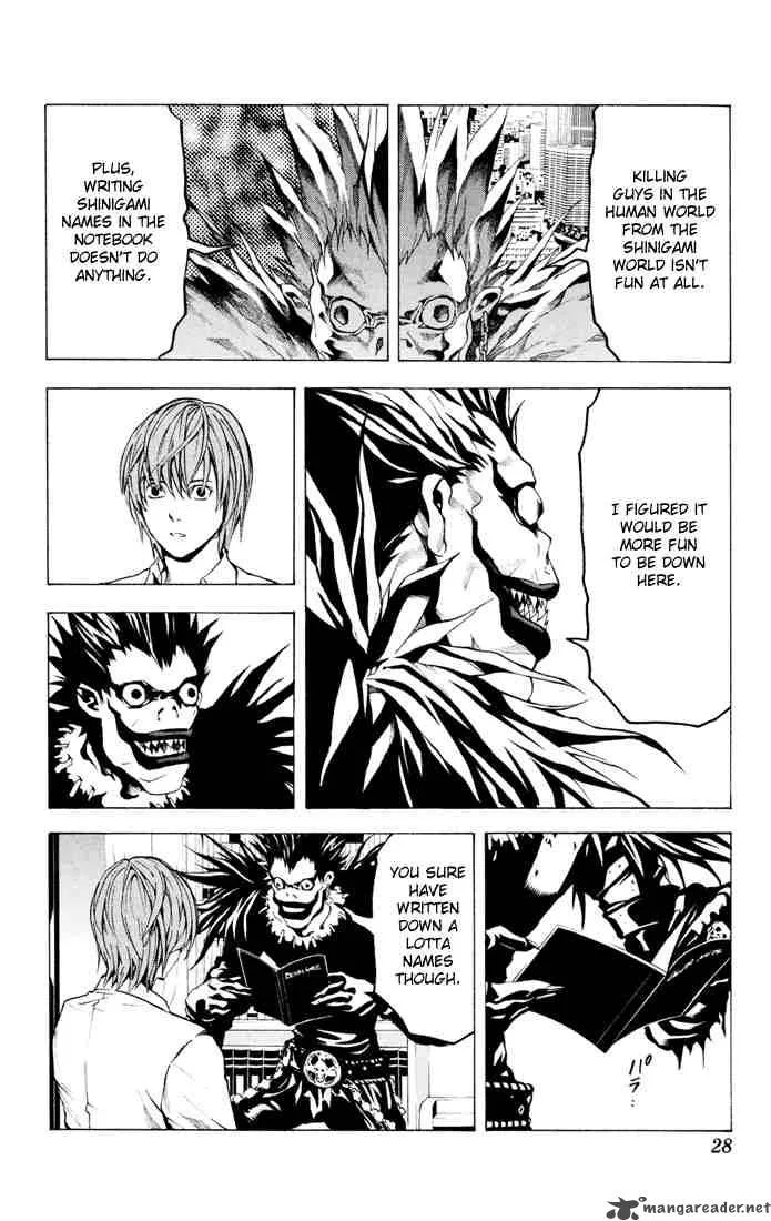 Death Note Chapter 1 page 26