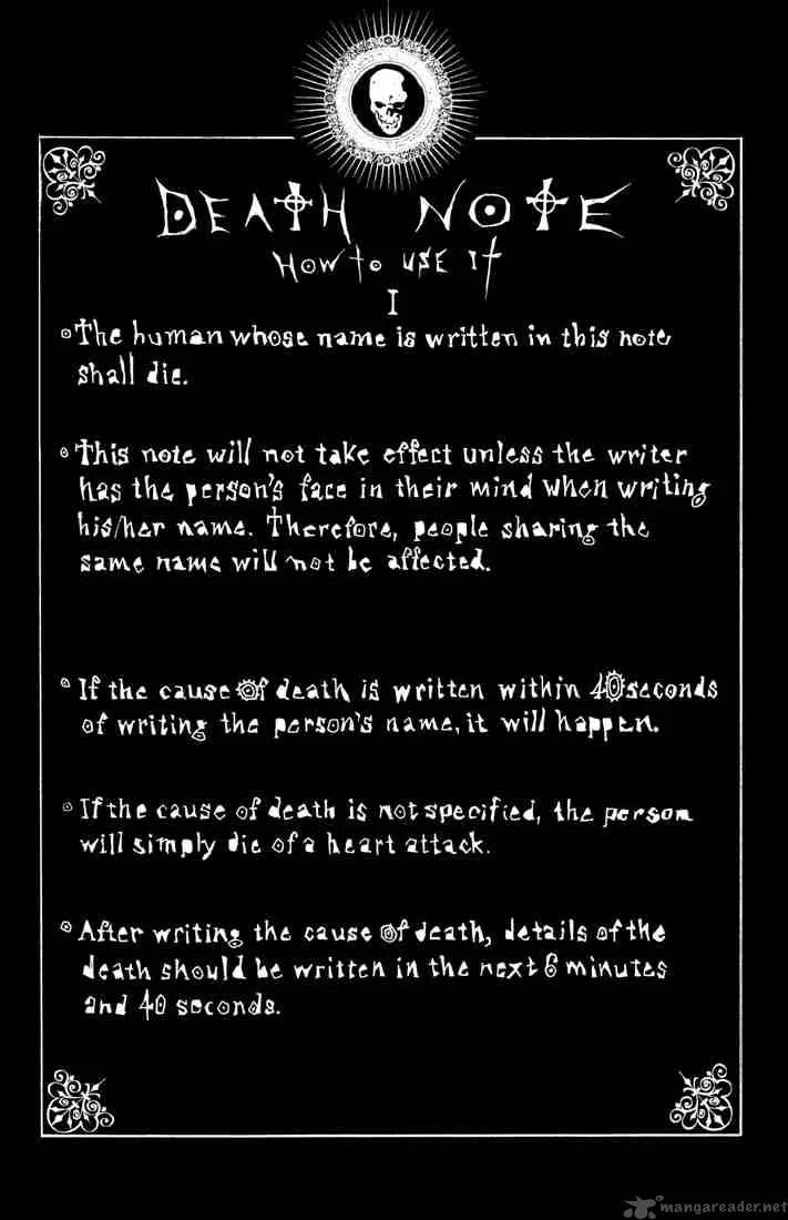Death Note Chapter 1 page 50