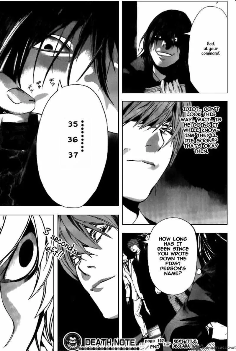 Death Note Chapter 102 page 20