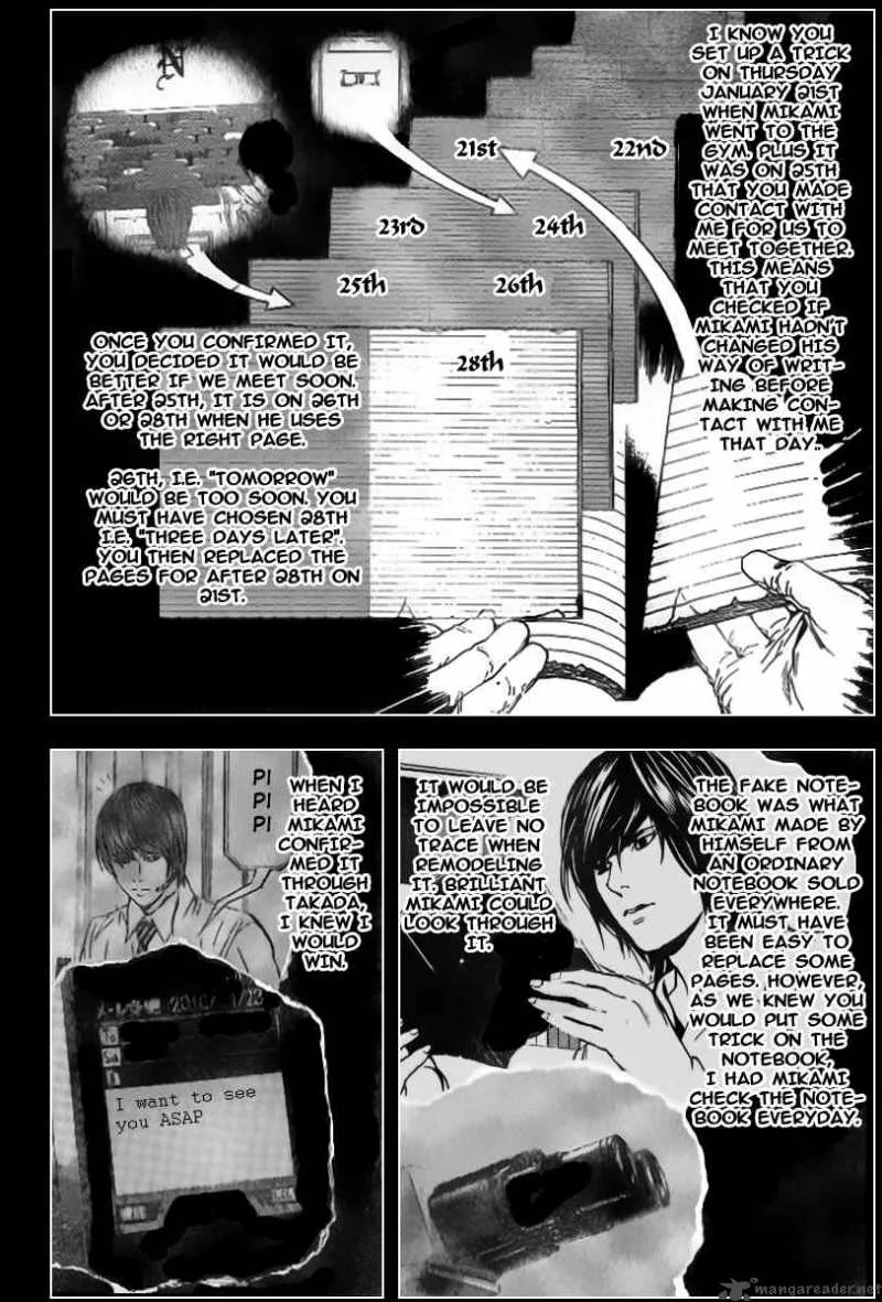 Death Note Chapter 102 page 13