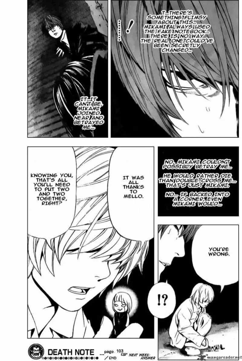 Death Note Chapter 103 page 19