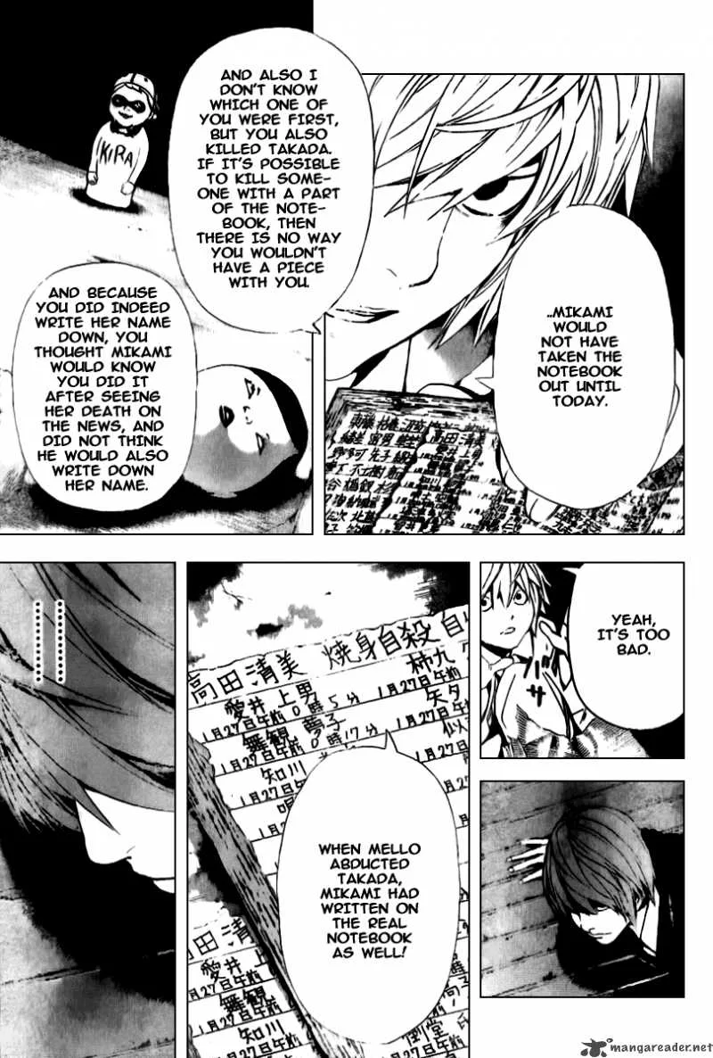 Death Note Chapter 104 page 9