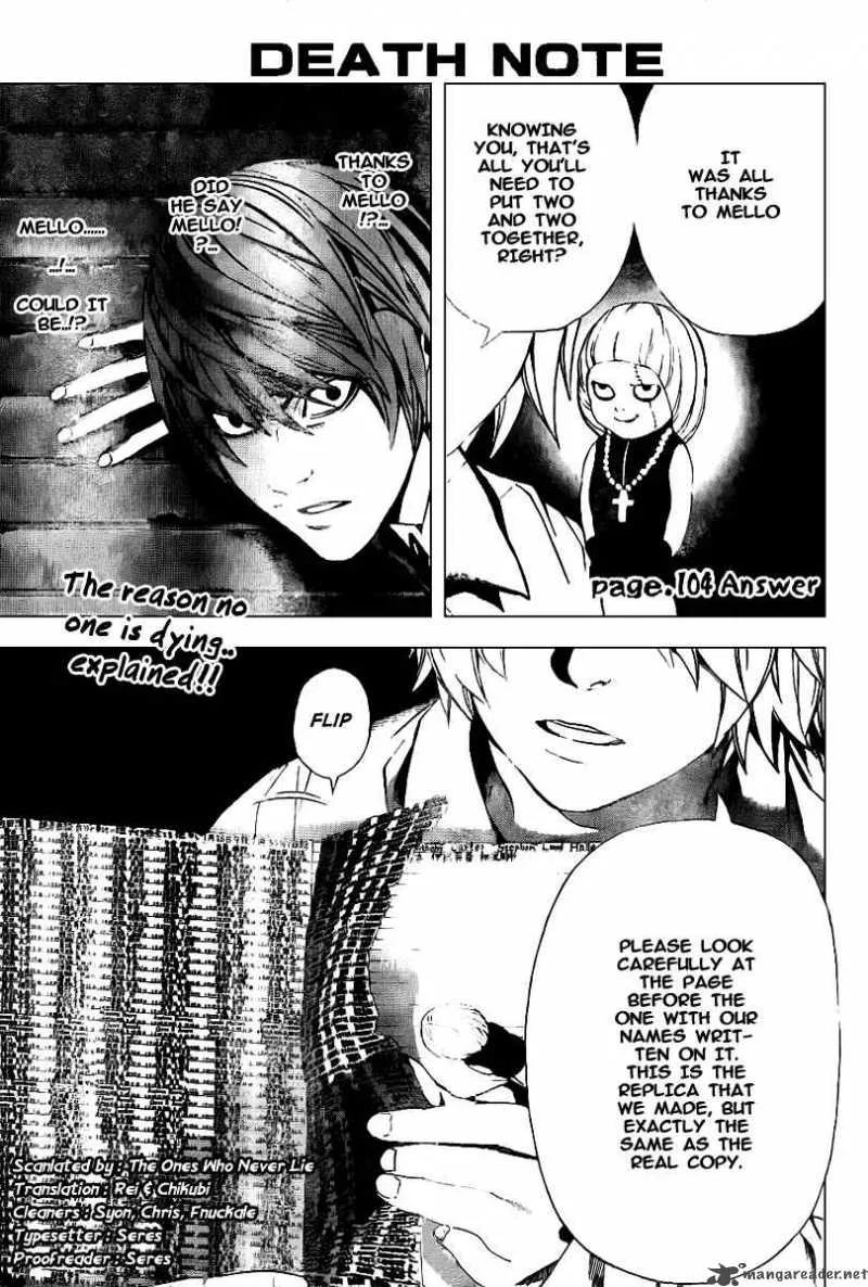 Death Note Chapter 104 page 2