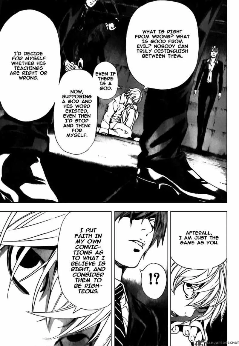 Death Note Chapter 105 page 18