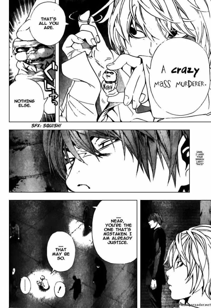 Death Note Chapter 105 page 17
