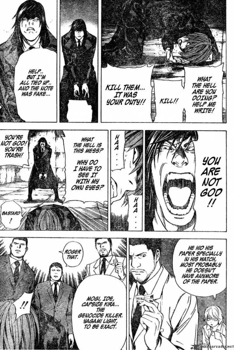 Death Note Chapter 106 page 17