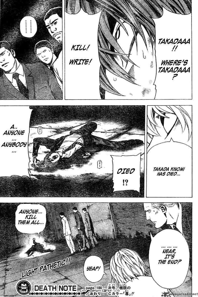 Death Note Chapter 106 page 19