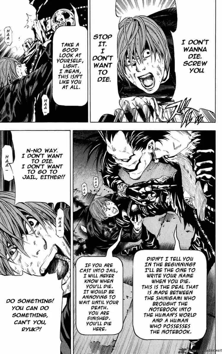 Death Note Chapter 107 page 11