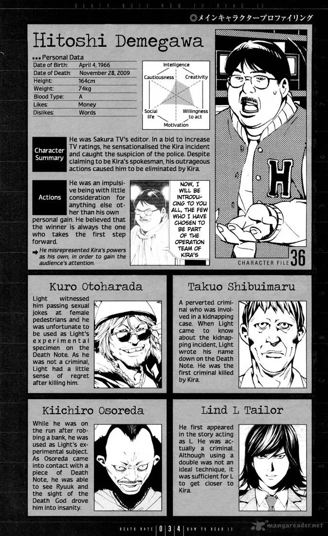 Death Note Chapter 109 page 36