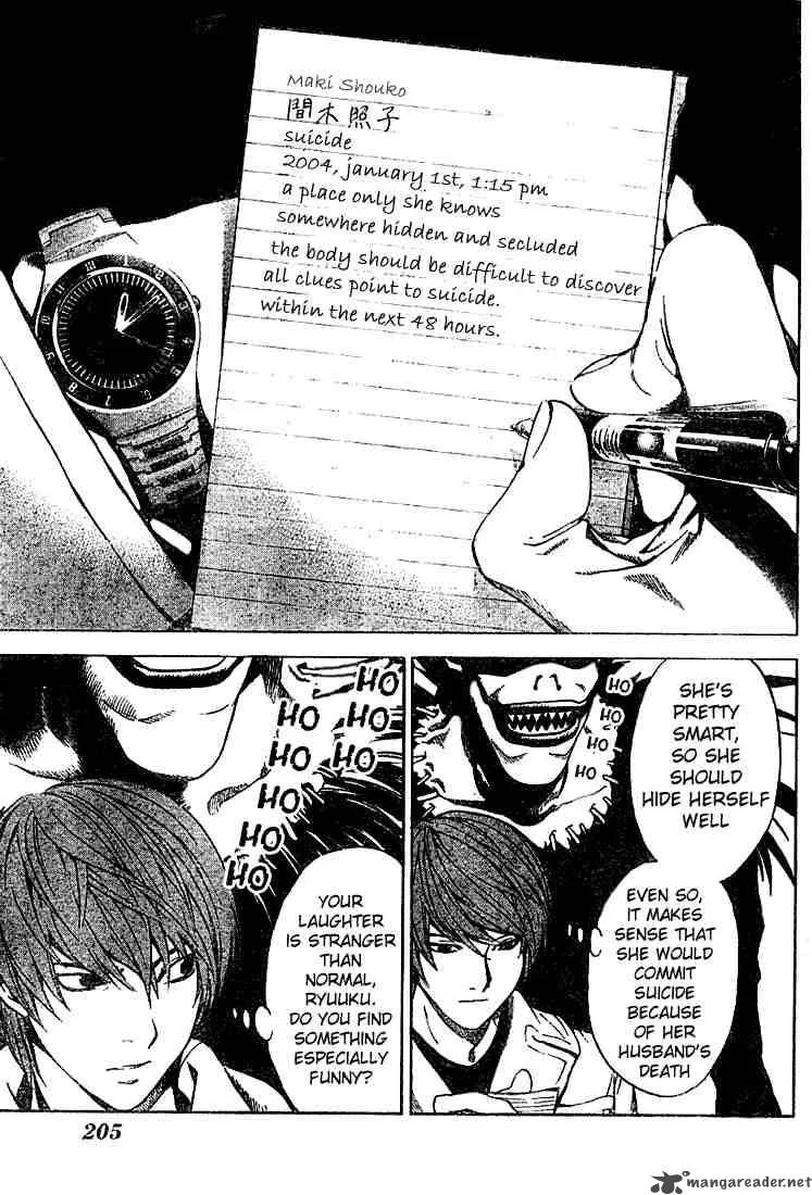 Death Note Chapter 13 page 5