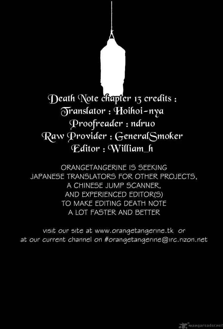 Death Note Chapter 13 page 20