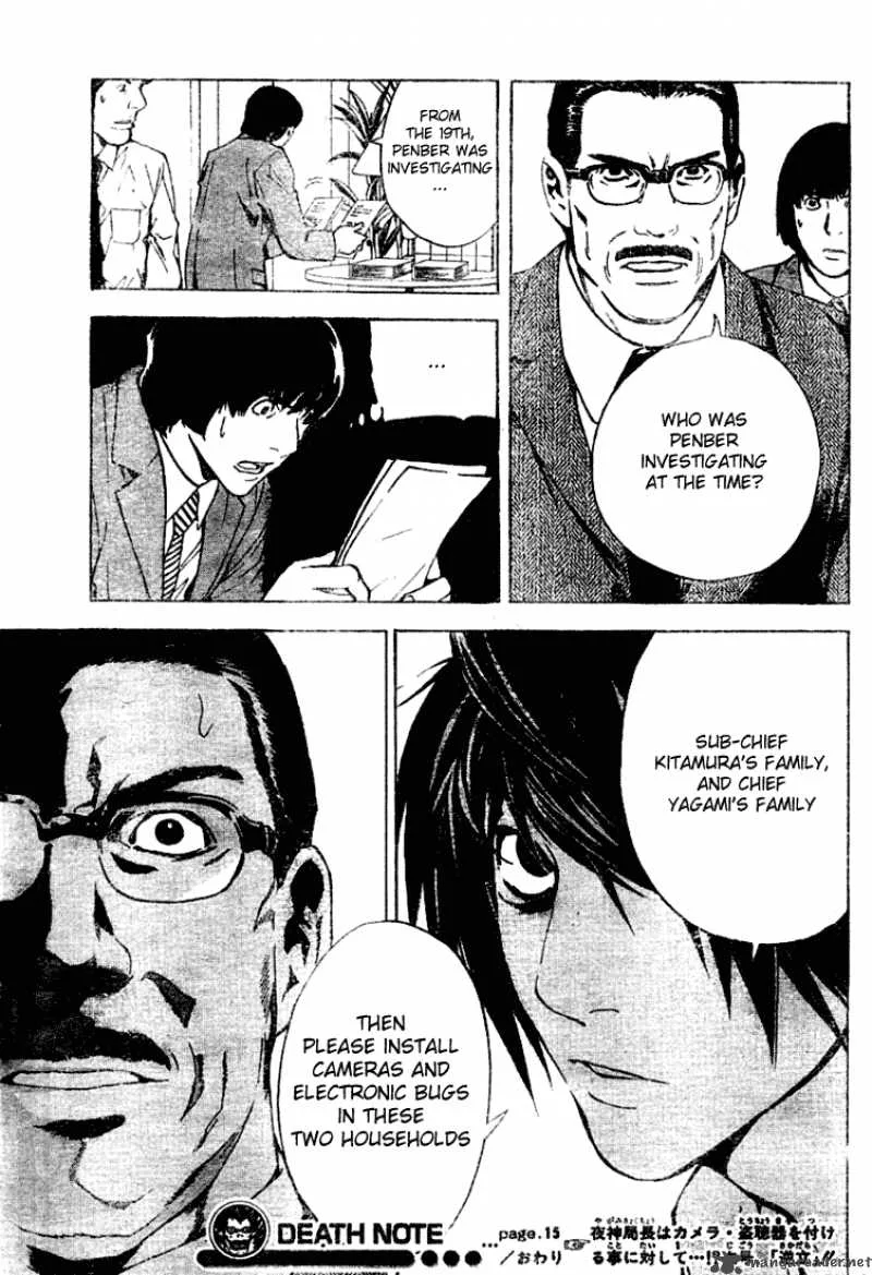 Death Note Chapter 15 page 20
