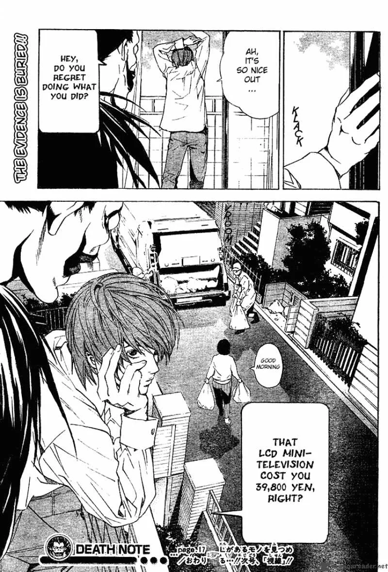 Death Note Chapter 17 page 18