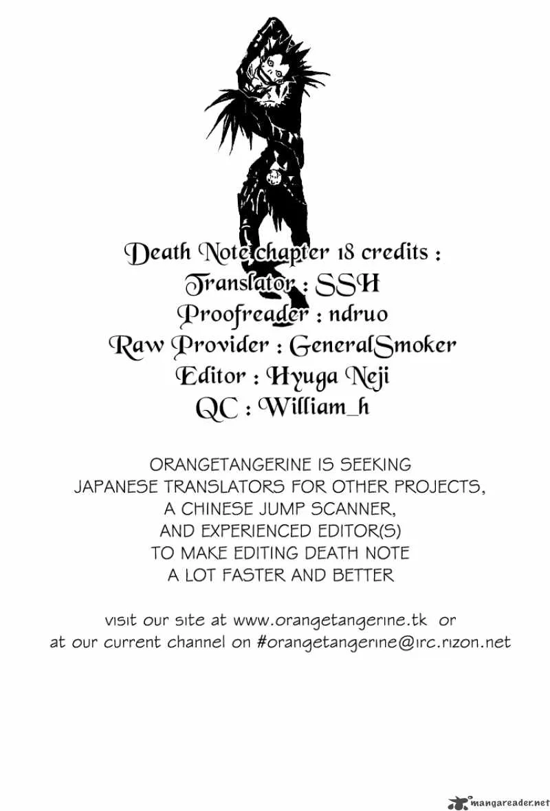 Death Note Chapter 18 page 19