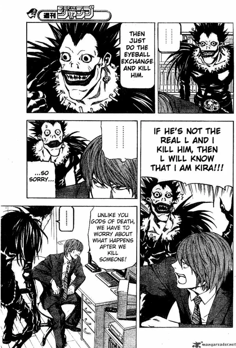 Death Note Chapter 19 page 15
