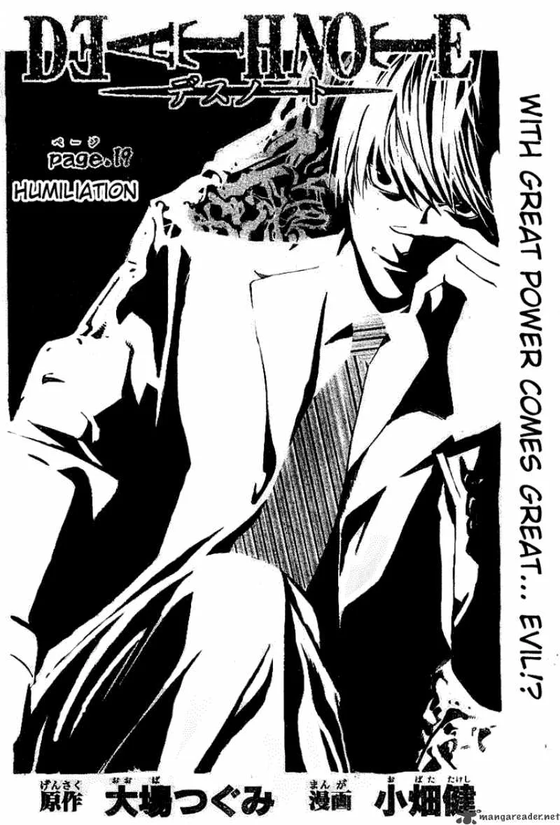 Death Note Chapter 19 page 2