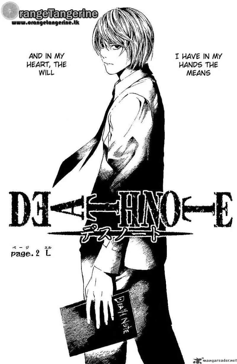 Death Note Chapter 2 page 3