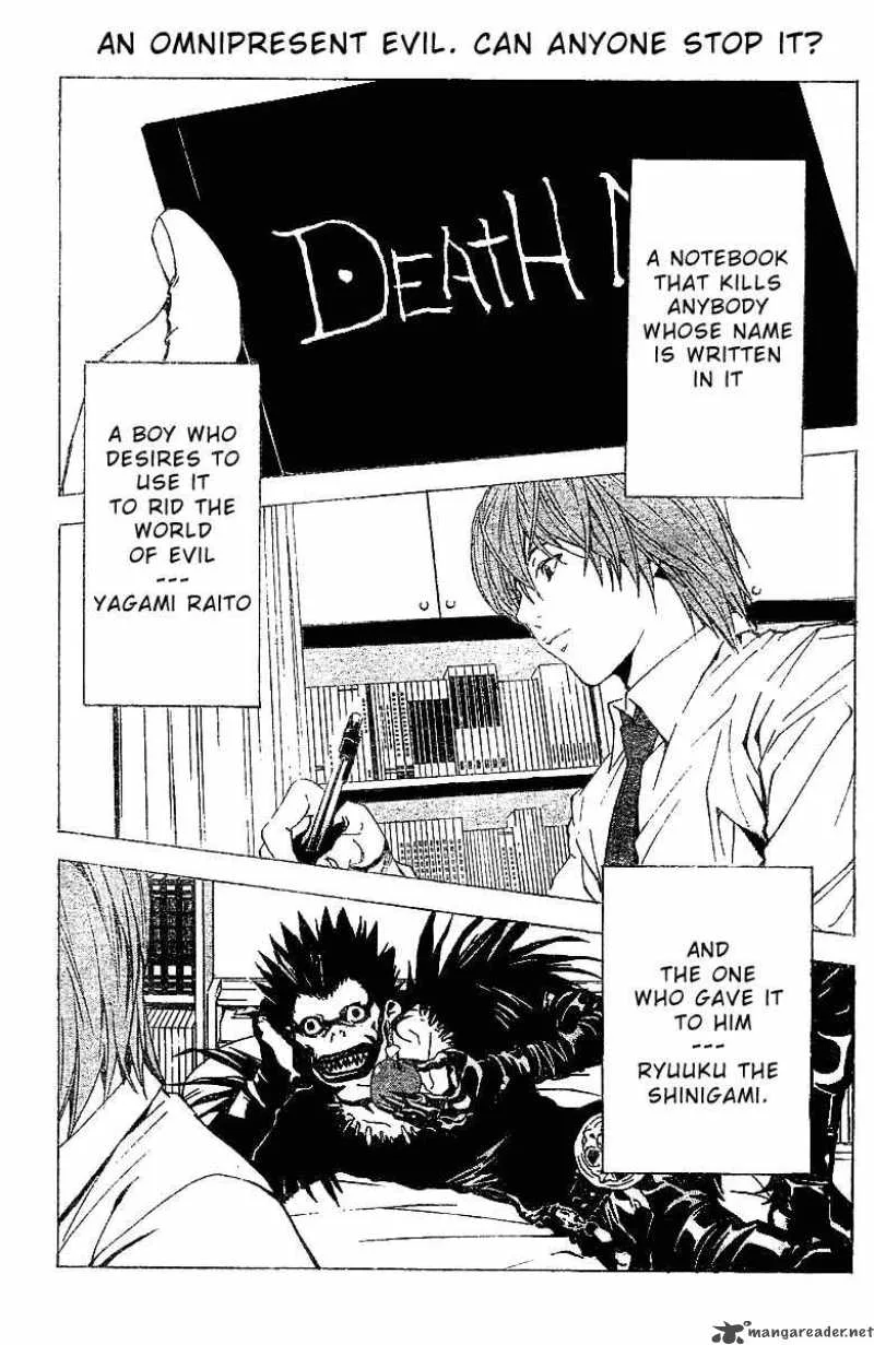 Death Note Chapter 2 page 1