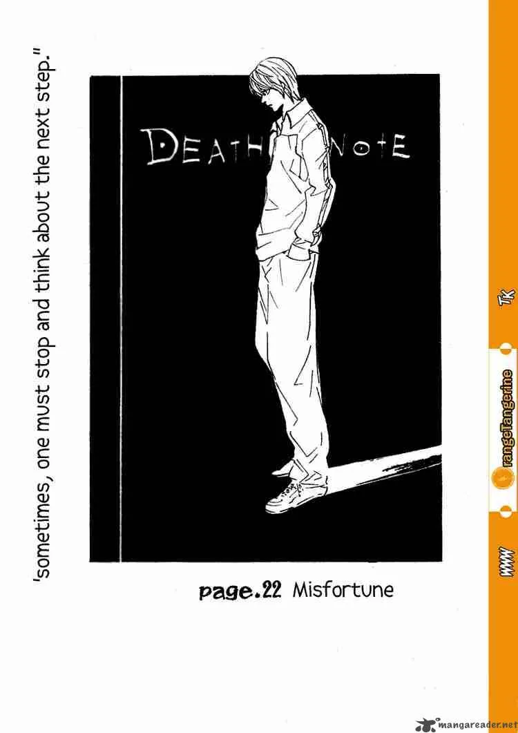 Death Note Chapter 22 page 1