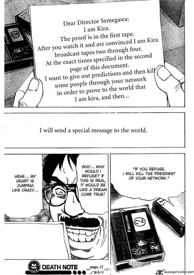 Death Note Chapter 22 page 21