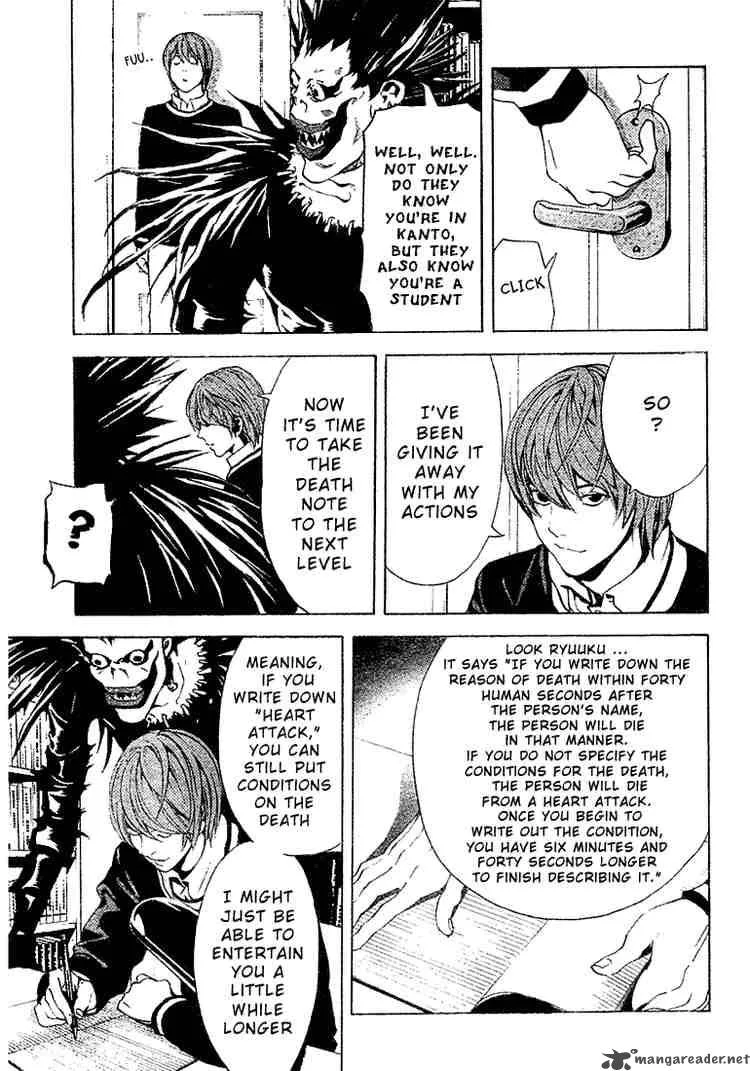 Death Note Chapter 3 page 22