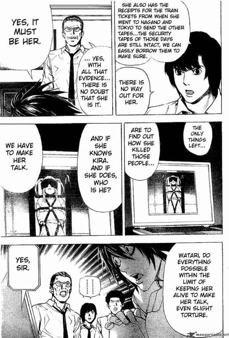 Death Note Chapter 33 page 10