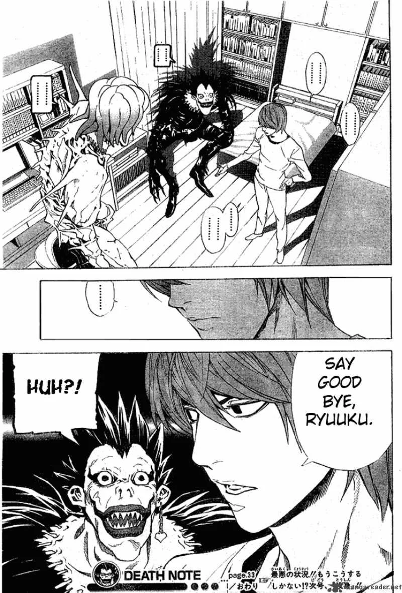 Death Note Chapter 33 page 22