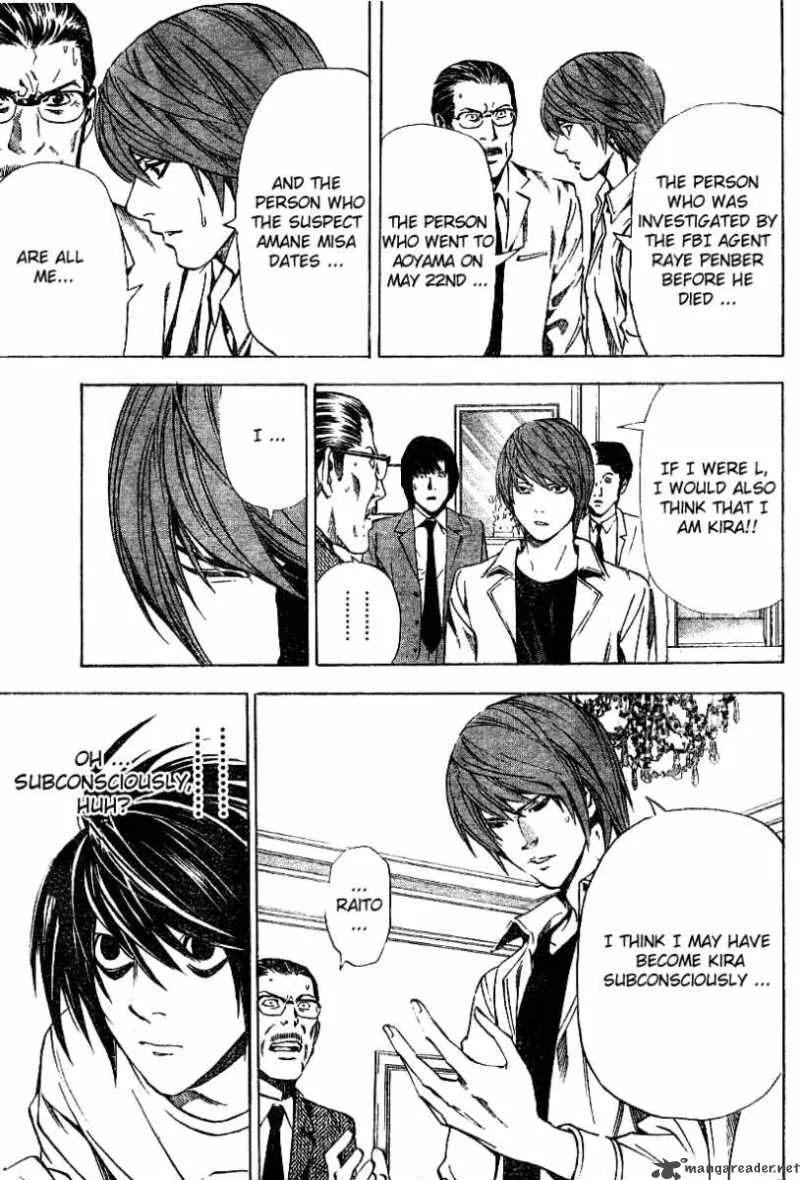 Death Note Chapter 34 page 13