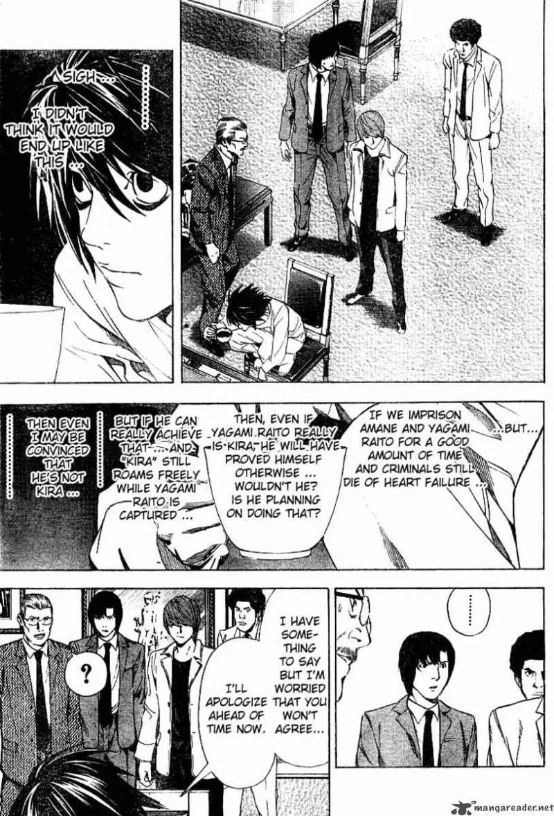 Death Note Chapter 34 page 17