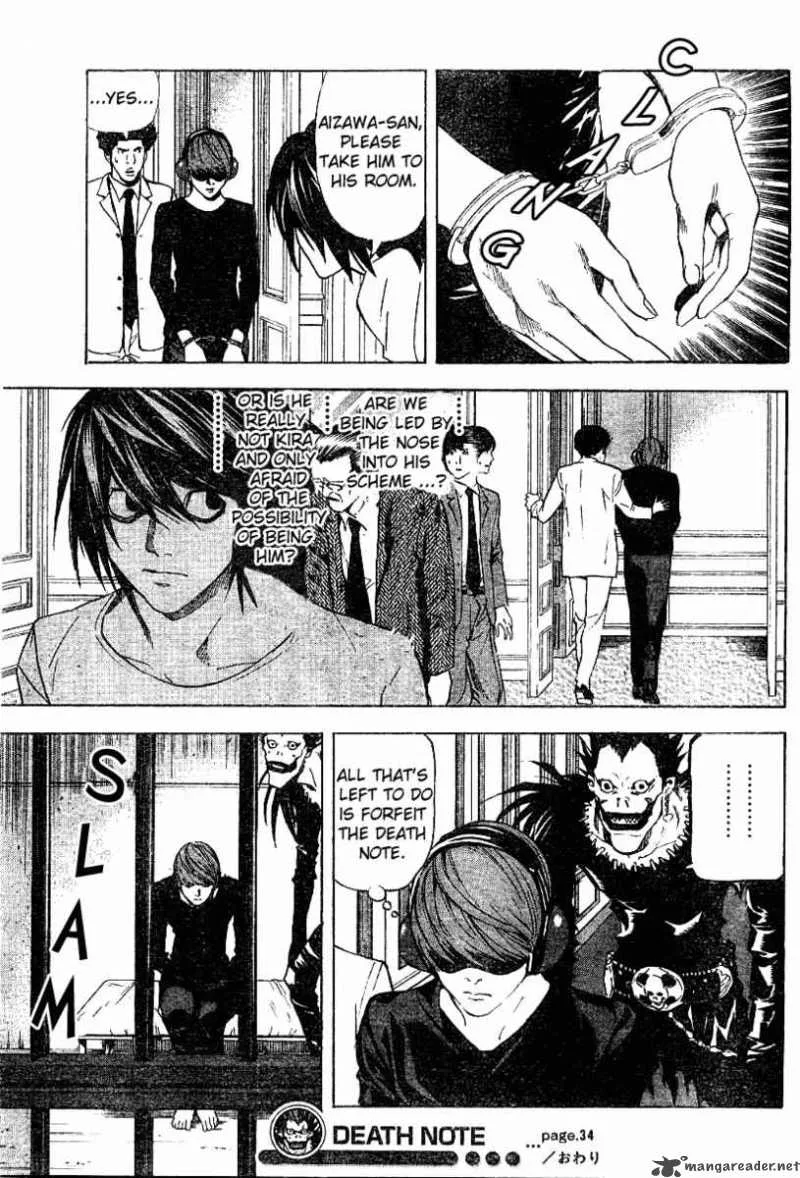 Death Note Chapter 34 page 21