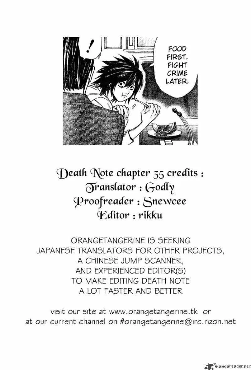 Death Note Chapter 35 page 20