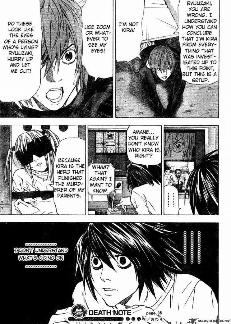 Death Note Chapter 35 page 19