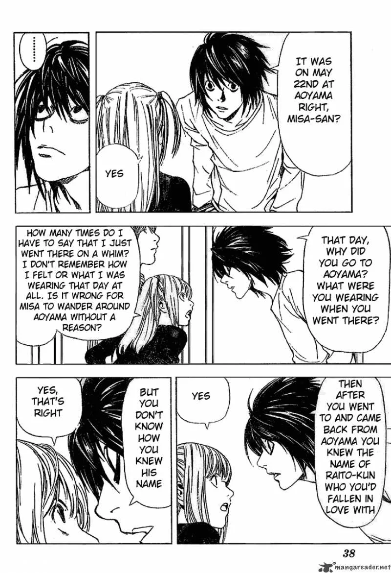 Death Note Chapter 37 page 6