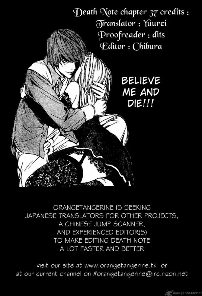 Death Note Chapter 37 page 24