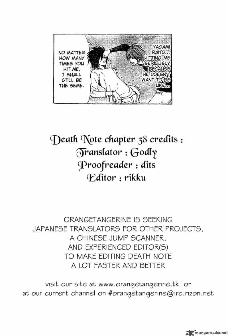 Death Note Chapter 38 page 22