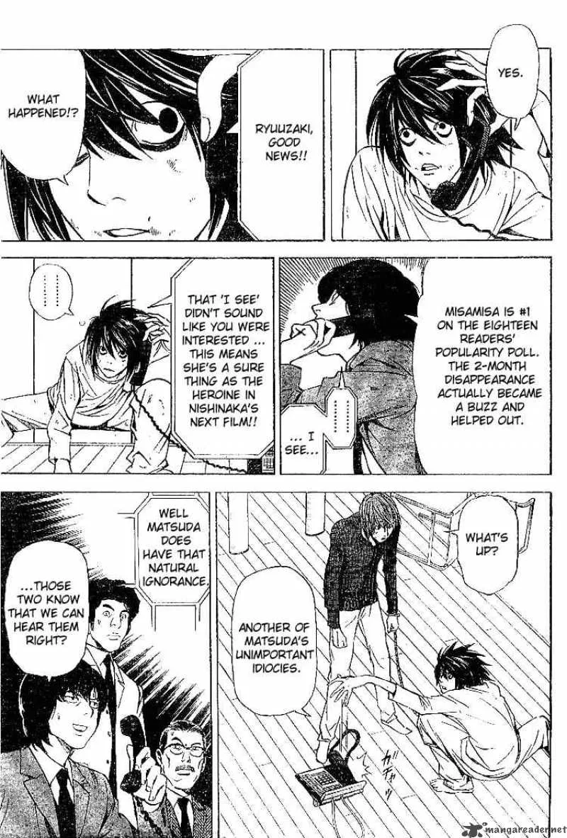 Death Note Chapter 38 page 17